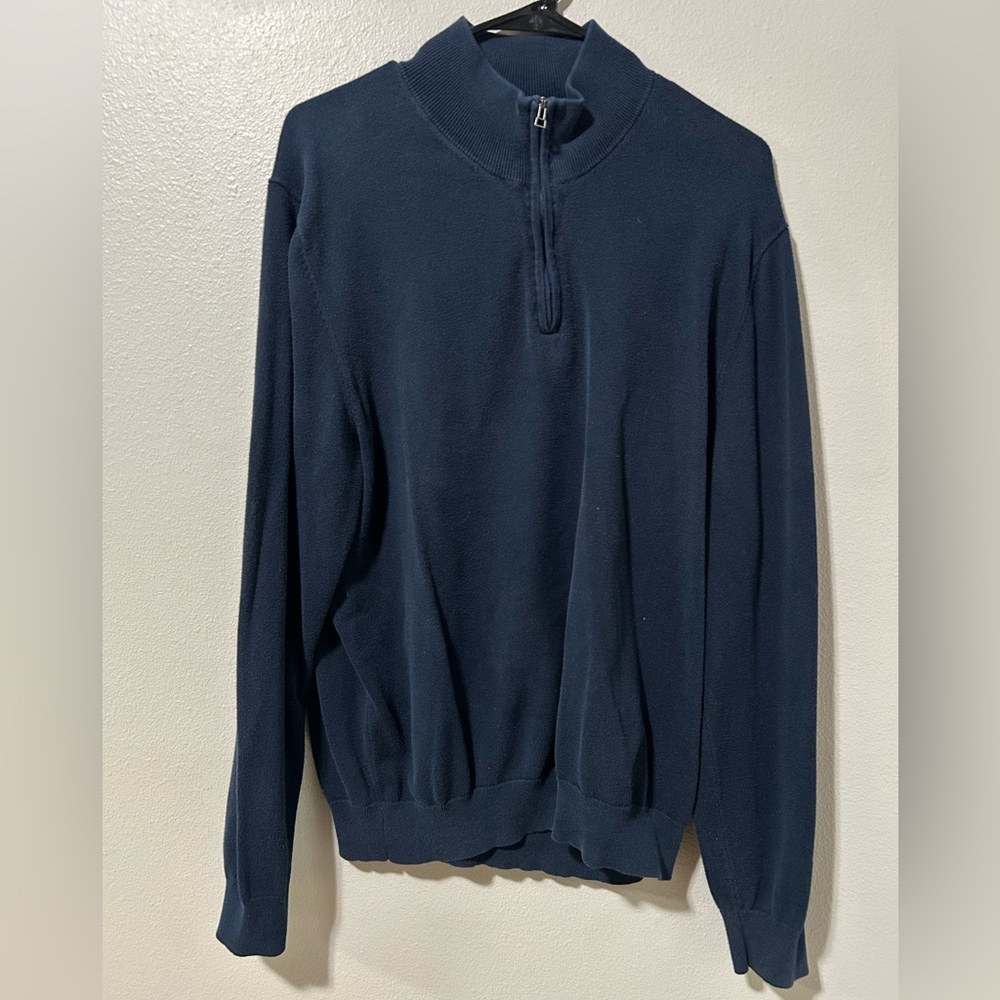 Jos A. Bank Quarter Zip Sweater size XL